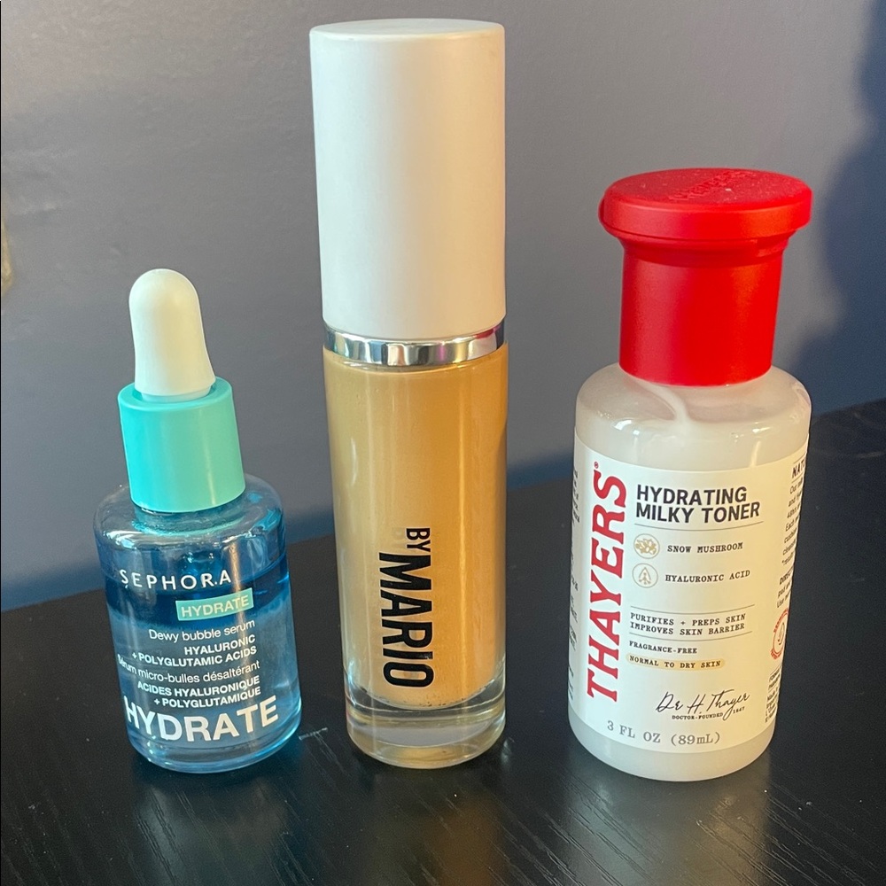 Makeup/skincare bundle Mario foundation